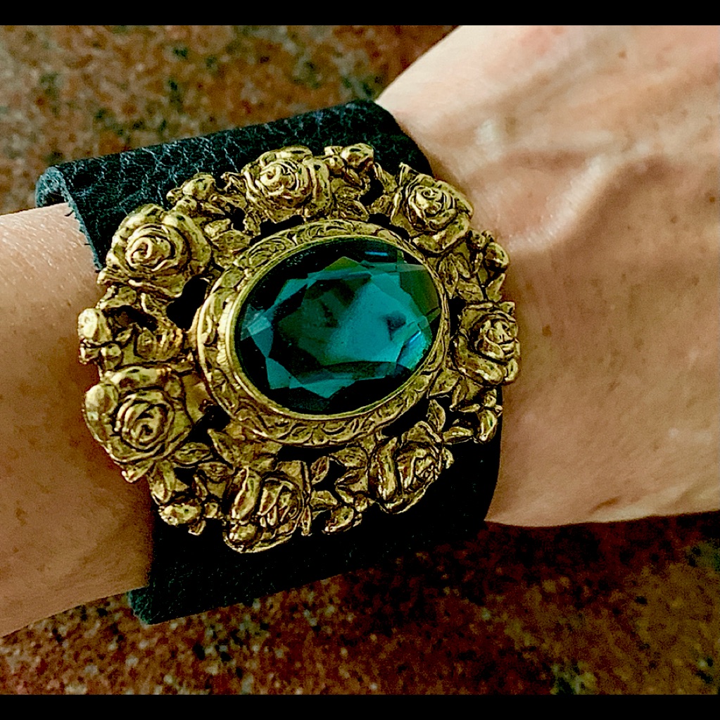 Leather. Cuff